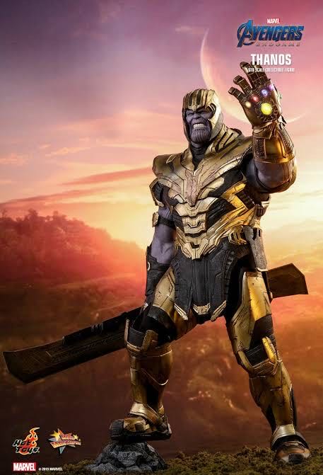 Thanos - Hot Toys ((Movie 2019) Avengers Endgame) action figure collectible - Main Image 4