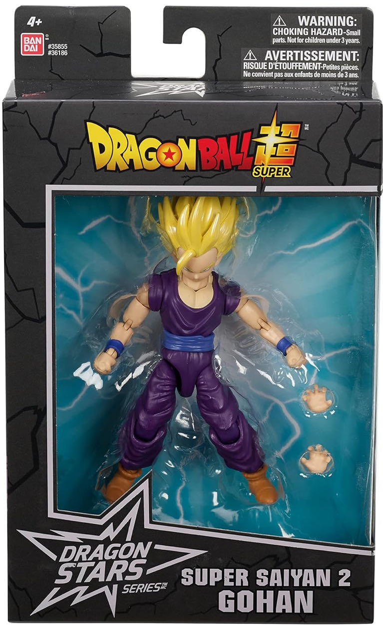 SSJ2 Gohan - Bandai America (Dragon Stars DBS Series 11) action figure collectible [Barcode 045557361860] - Main Image 3