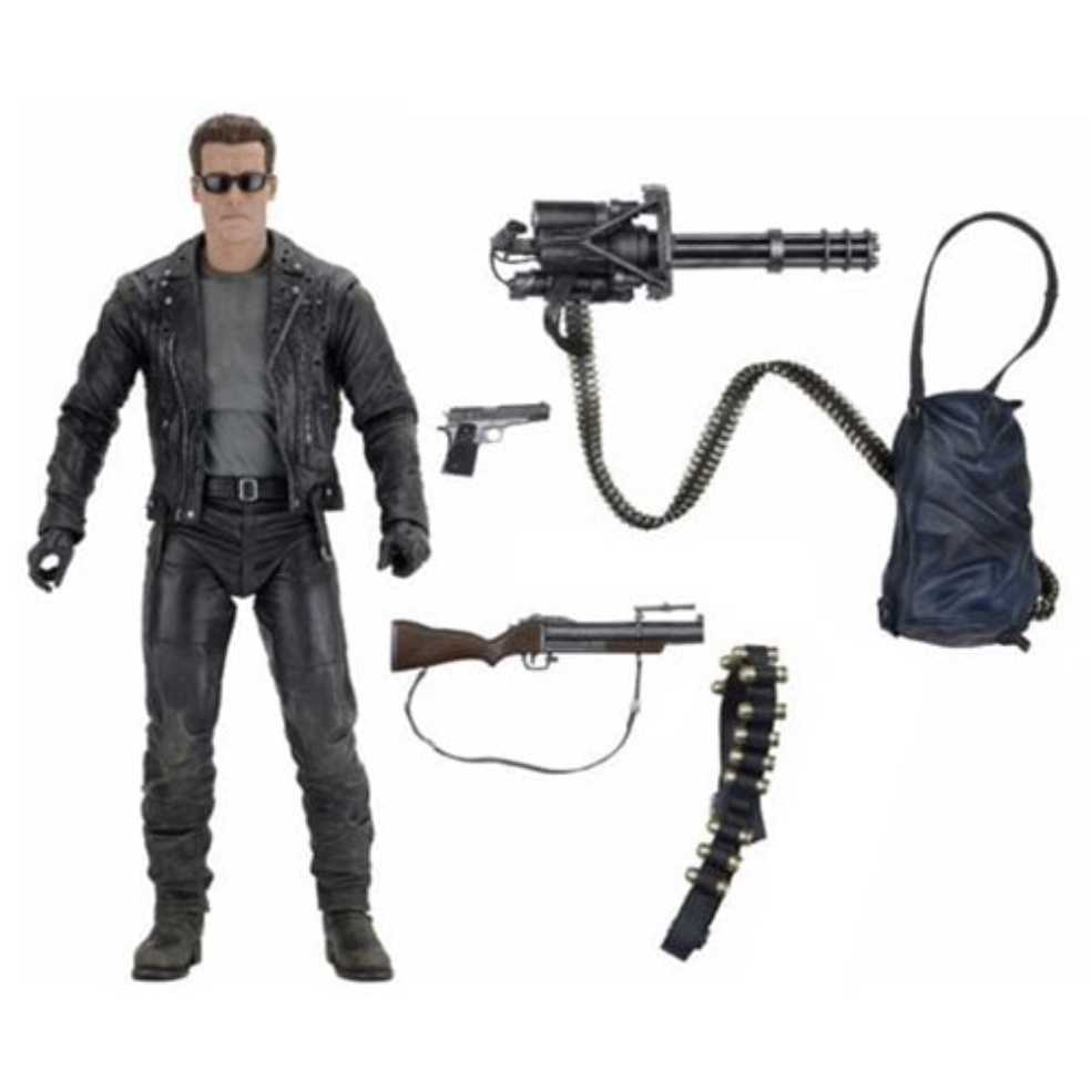 Terminator: T2: T-800 1:4 Scale Action Figure - Neca (Sc-Fi) action figure collectible [Barcode 634482519172] - Main Image 3