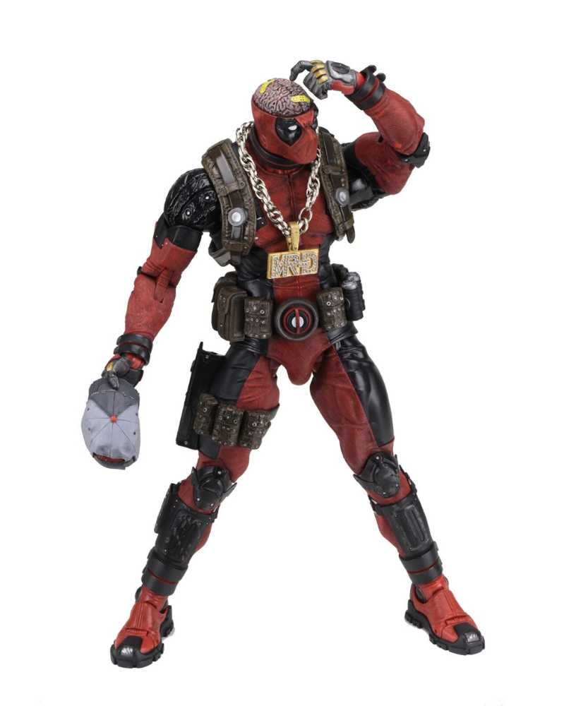 Neca Epic Marvel Deadpool #00 Series Inception Super-Posable Badass Figure 1/4 Scale New in Box Unopened - Neca (Epic Marvel) action figure collectible [Barcode 634482613849] - Main Image 4