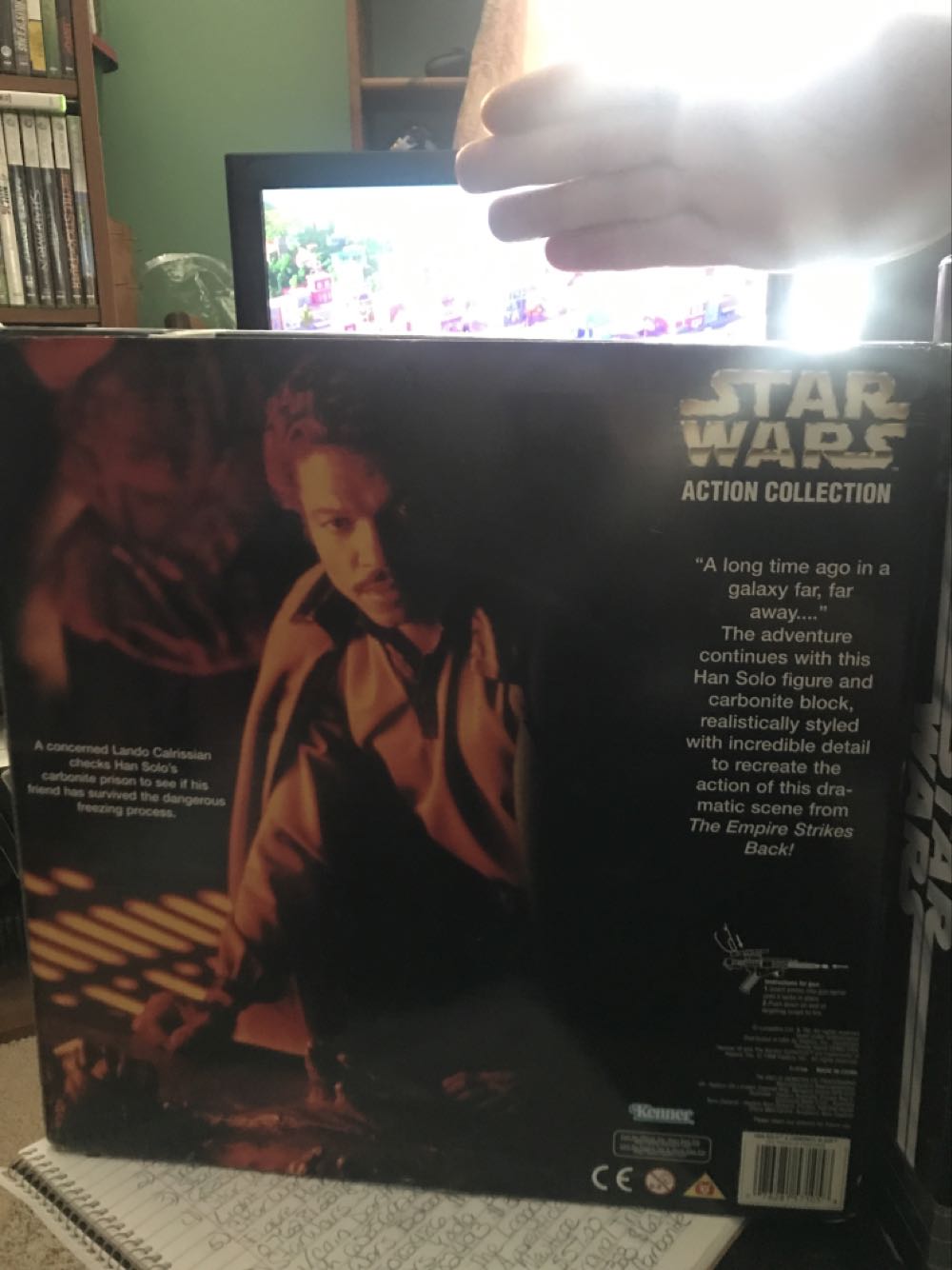 12” Han Solo Prisoner & Frozen in Carbonite Block 2-Pack - Hasbro (Star Wars) action figure collectible [Barcode 076281571058] - Main Image 2