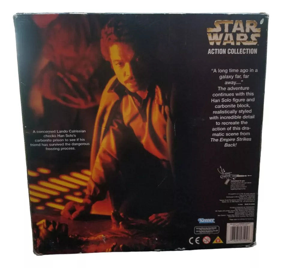 12” Han Solo Prisoner & Frozen in Carbonite Block 2-Pack - Hasbro (Star Wars) action figure collectible [Barcode 076281571058] - Main Image 4