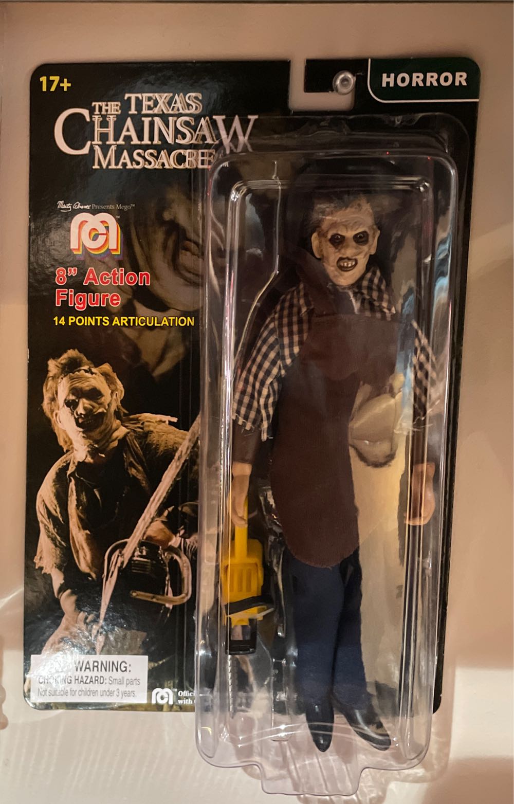 *MEGO Horror Series THE TEXAS CHAINSAW MASSACRE LEATHERFACE - Mego (Mego Horror) action figure collectible [Barcode 852404008898] - Main Image 3