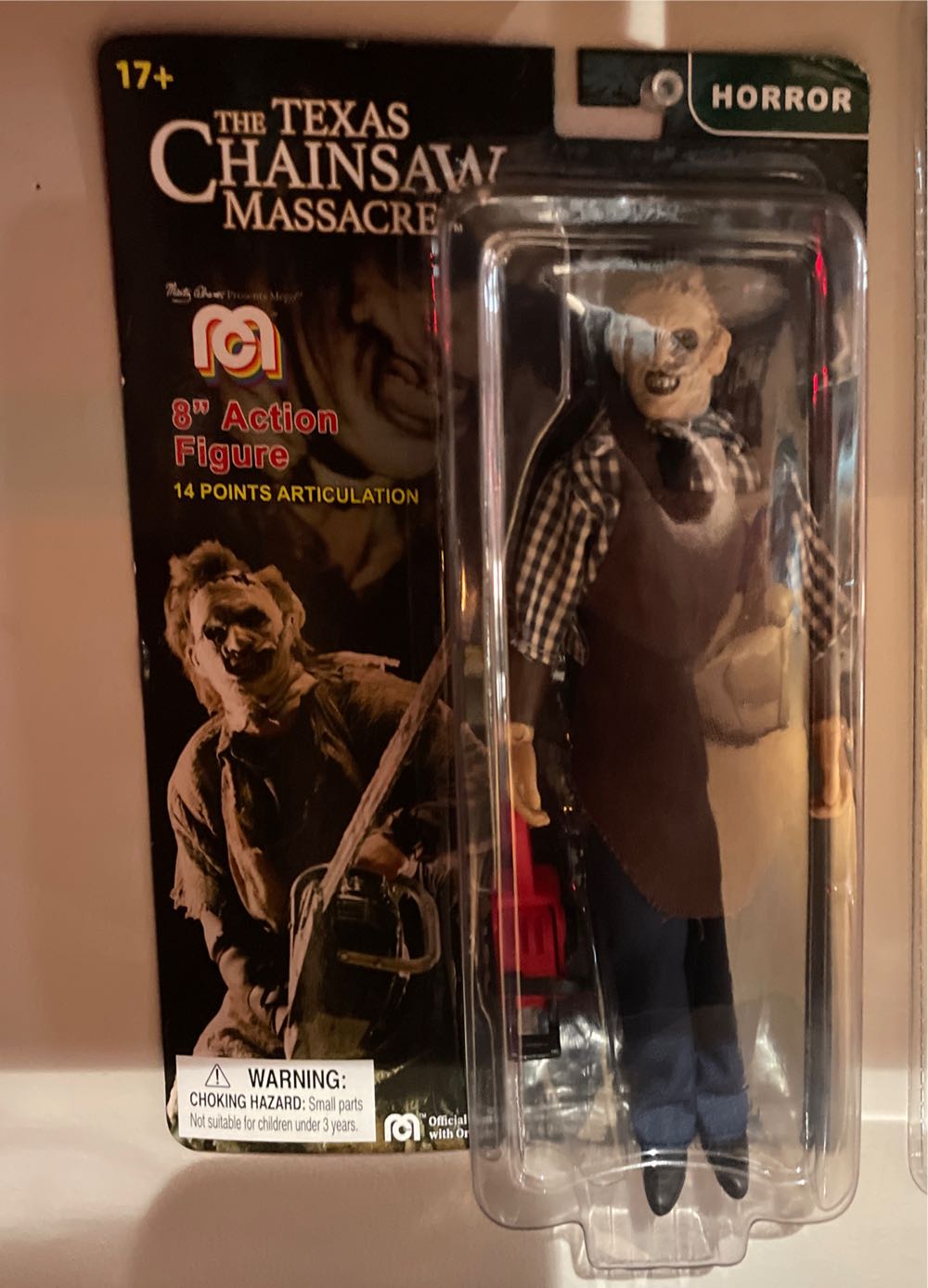 *MEGO Horror Series THE TEXAS CHAINSAW MASSACRE LEATHERFACE - Mego (Mego Horror) action figure collectible [Barcode 852404008898] - Main Image 4