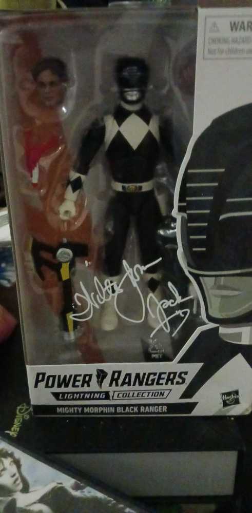 Mighty Morphin - Black Ranger (Zack Taylor) - Hasbro (Power Rangers Lightning Collection) action figure collectible [Barcode 630509960439] - Main Image 3