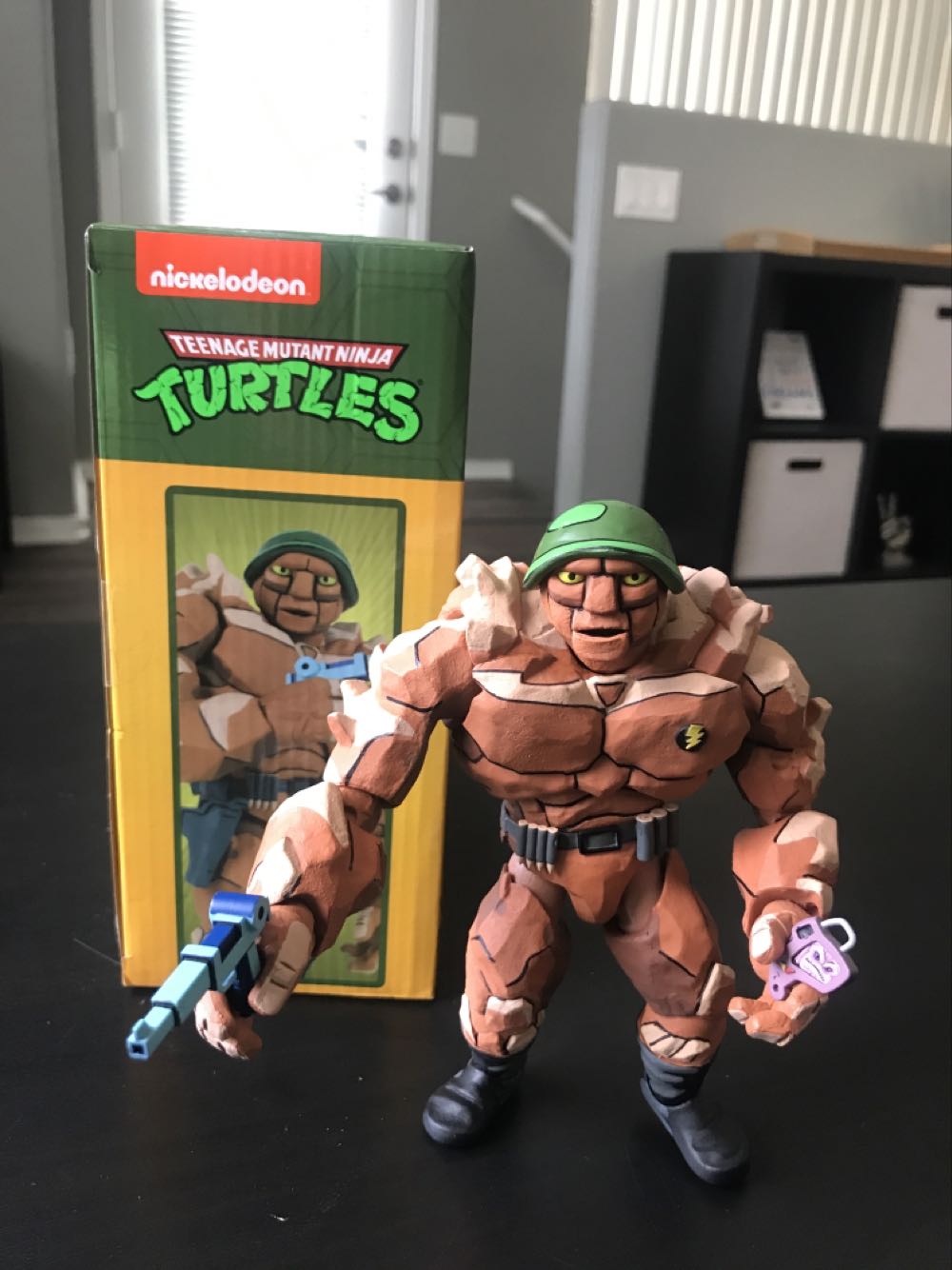 TMNT Toon NECA - Traag and Granitor - Neca (Teenage Mutant Ninja Turtles (Toon)) action figure collectible [Barcode 634482541425] - Main Image 4