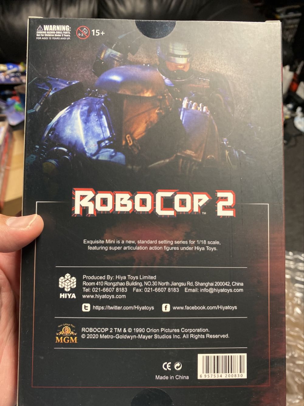 Hiya Toys Robocop 2 Exclusive Kik Me - HIYA Toys action figure collectible [Barcode 5438428345758] - Main Image 2