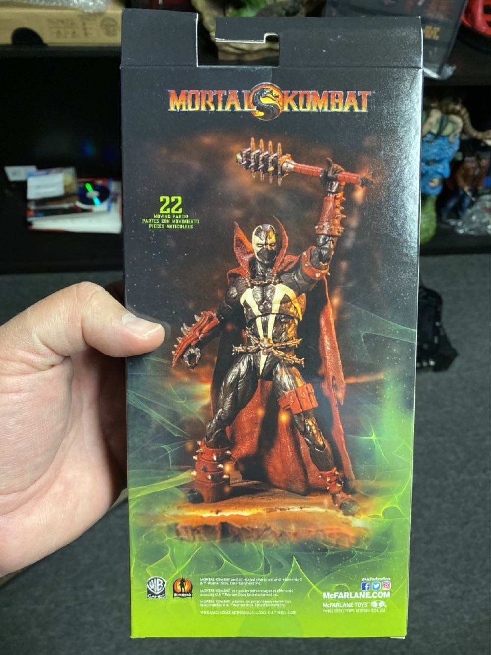 *MK 11(Spawn 1) - McFarlane Toys (Mortal Kombat) action figure collectible [Barcode 787926110333] - Main Image 2