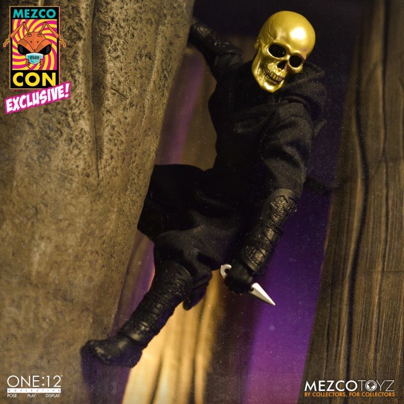 Mezco Rumble Society: House of the Golden Skulls Ninja - Mezco Toyz (Mezco (Rumble Society)) action figure collectible [Barcode 696198773866] - Main Image 2