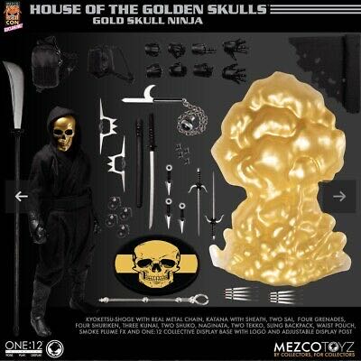 Mezco Rumble Society: House of the Golden Skulls Ninja - Mezco Toyz (Mezco (Rumble Society)) action figure collectible [Barcode 696198773866] - Main Image 4