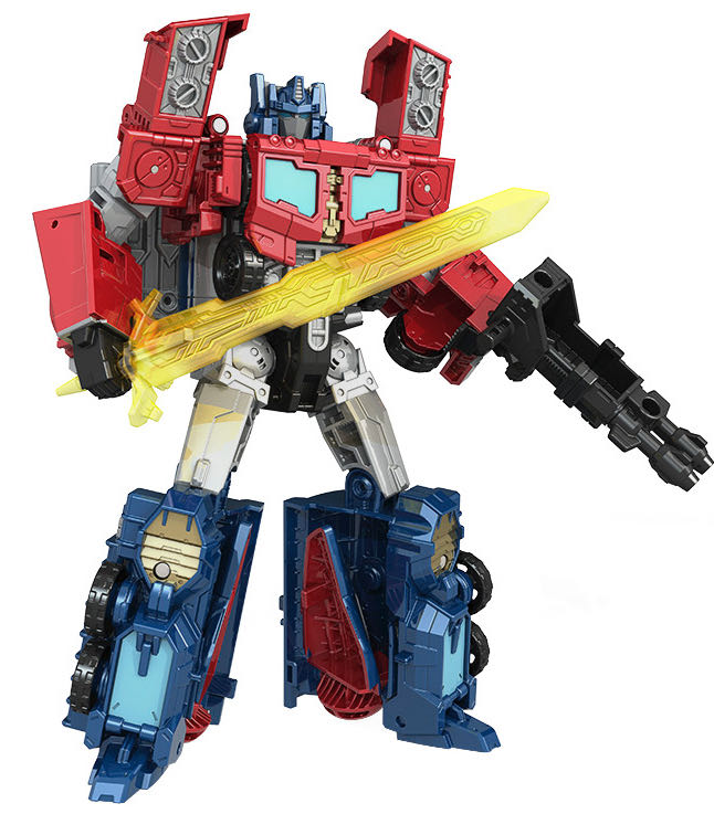 Diac & Optimus Prime - Hasbro (Transformers: Titans Return) action figure collectible [Barcode 5010993335053] - Main Image 2