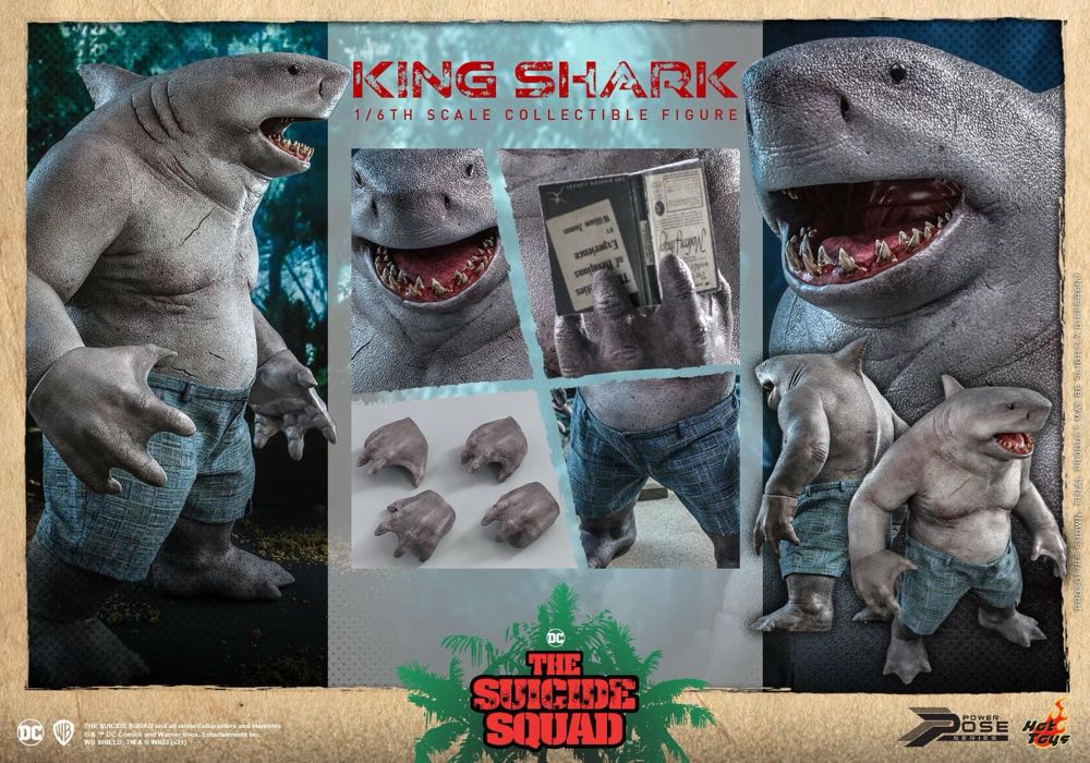 King Shark - Hot Toys (DC Movies) action figure collectible - Main Image 4