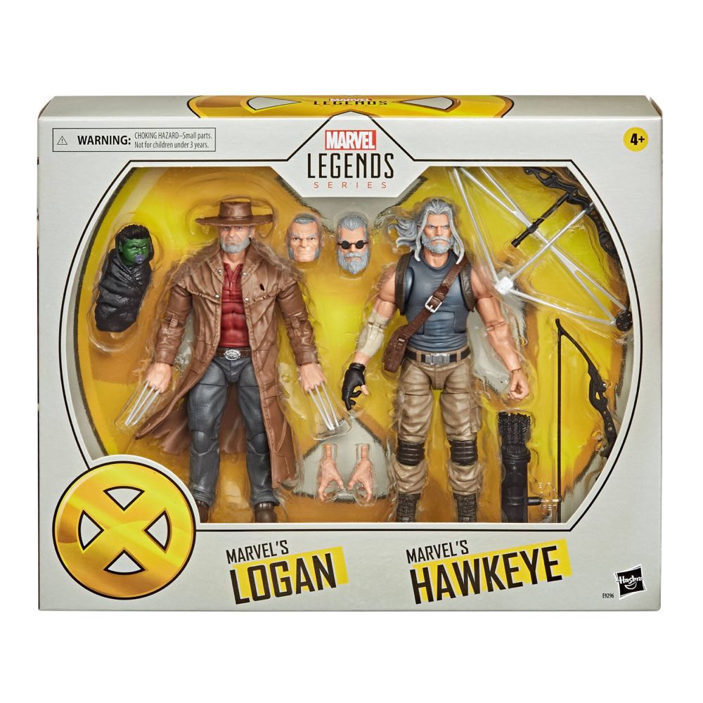 ☑️SELL Old Man Logan & Hawkeye - Hasbro (Marvel’s Wolverine and Hawkeye) action figure collectible [Barcode 5010993722143] - Main Image 3