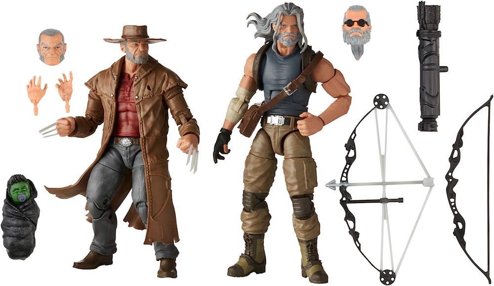 ☑️SELL Old Man Logan & Hawkeye - Hasbro (Marvel’s Wolverine and Hawkeye) action figure collectible [Barcode 5010993722143] - Main Image 4