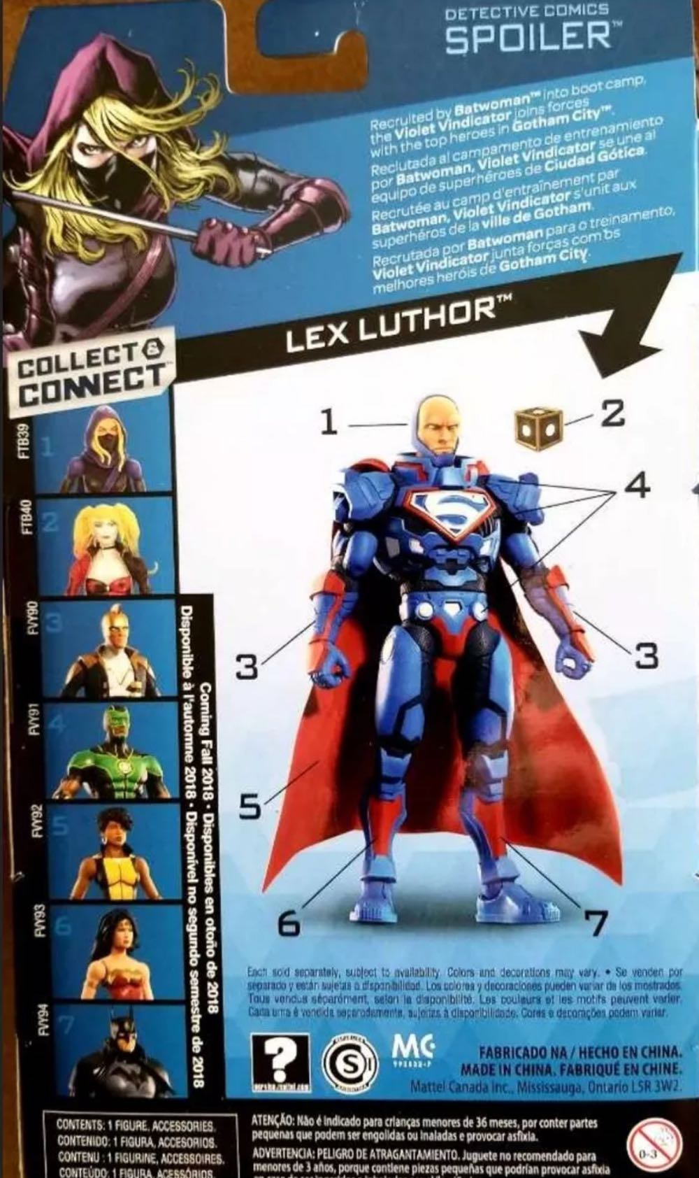 BAF Lex Luthor Superman - DC Mattel action figure collectible - Main Image 4