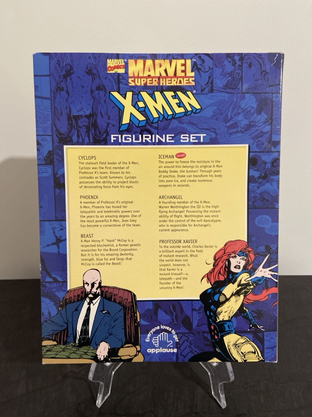 Marvel Super Heroes Figurine Set Featuring The X-Men - Applause (Marvel X-Men) action figure collectible [Barcode 083361427150] - Main Image 2