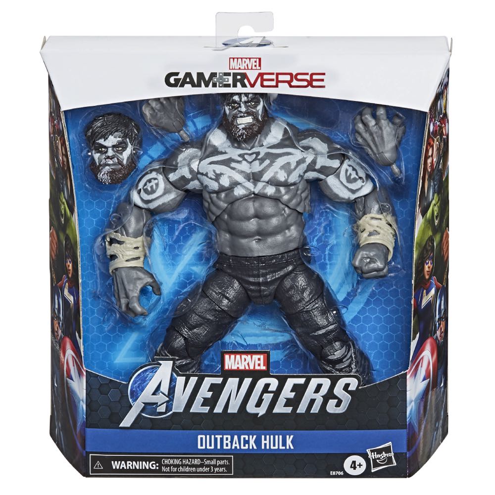 Hulk (Outback) - Hasbro (Marvel Legends Gamerverse) action figure collectible [Barcode 5010993707089] - Main Image 3