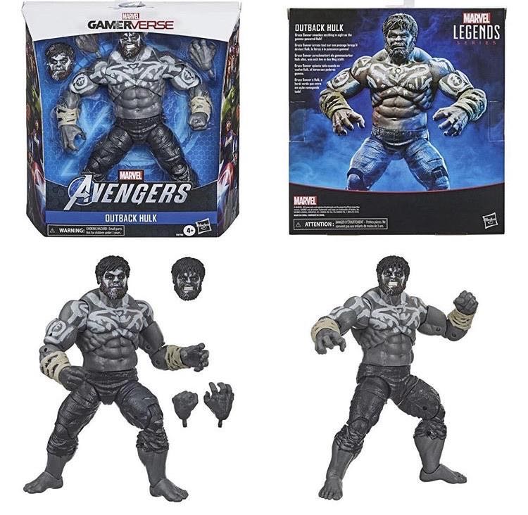 Hulk (Outback) - Hasbro (Marvel Legends Gamerverse) action figure collectible [Barcode 5010993707089] - Main Image 4