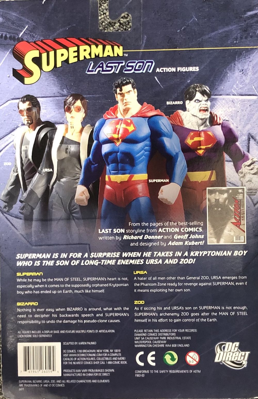 Last Son Ursa - DC Direct (DC Direct Superman Last Son) action figure collectible [Barcode 761941260594] - Main Image 2