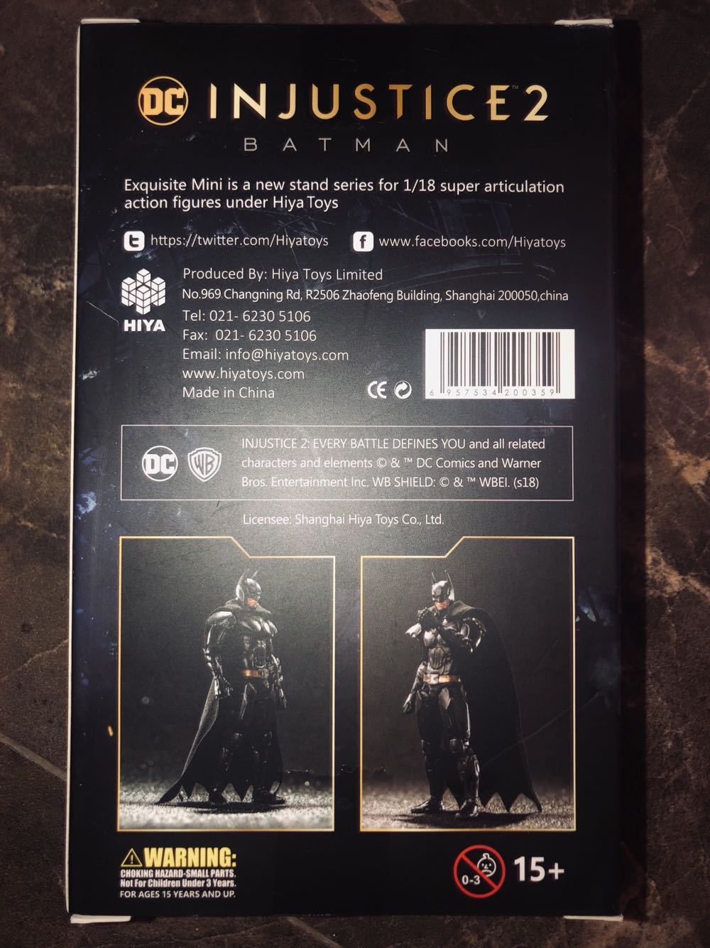 Batman - Hiya Toys Limited (Injustice 2) action figure collectible [Barcode 6957534200359] - Main Image 2