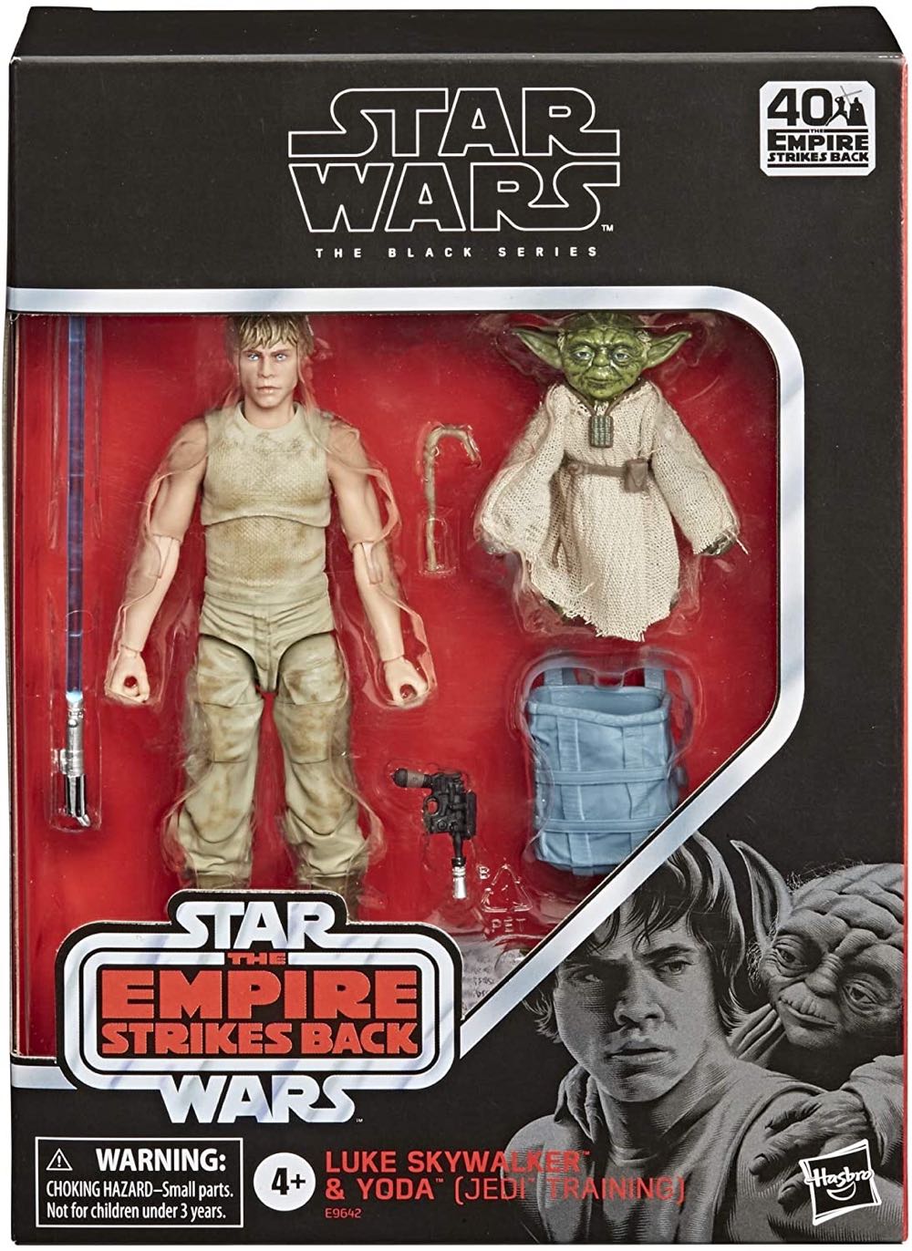 D4 | Luke Skywalker and Yoda (Jedi Training) - Hasbro (The Empire Strikes Back) action figure collectible - Main Image 2