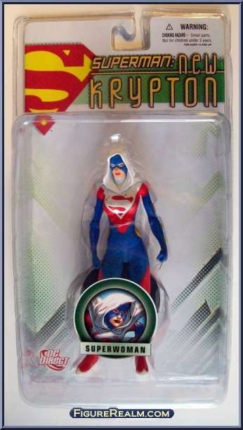 Superwoman - DC Direct (Superman - New Krypton) action figure collectible - Main Image 2