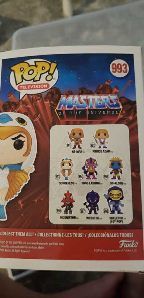 He-man Sorceress #993 - Funko Pop! Television (Masters Of The Universe) action figure collectible [Barcode 889698477475] - Main Image 2