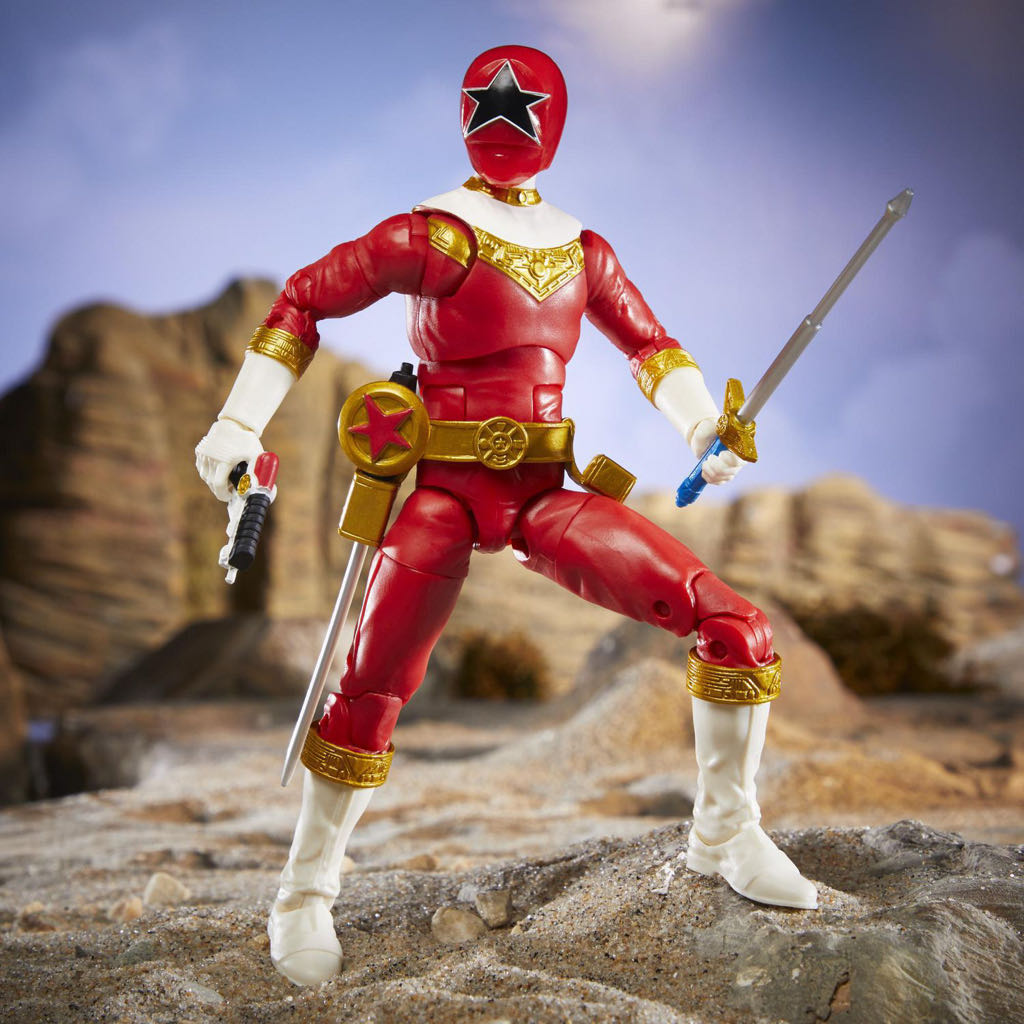 Power Rangers: Zeo Red Ranger - Hasbro (Power Rangers Lightning Collection) action figure collectible [Barcode 630509960422] - Main Image 2