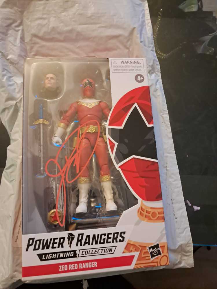 Power Rangers: Zeo Red Ranger - Hasbro (Power Rangers Lightning Collection) action figure collectible [Barcode 630509960422] - Main Image 3