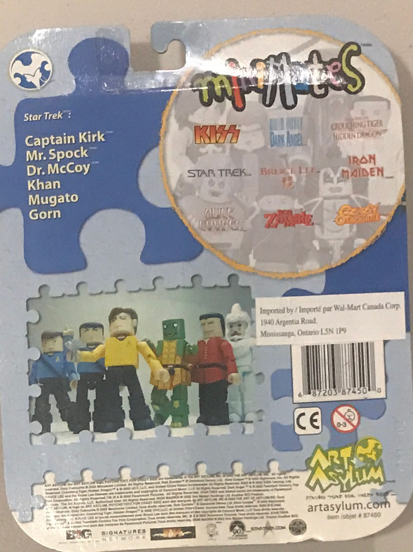 Star Trek Minimates Dr. McCoy - Art Asylum (Star Trek TOS) action figure collectible [Barcode 687203874500] - Main Image 2