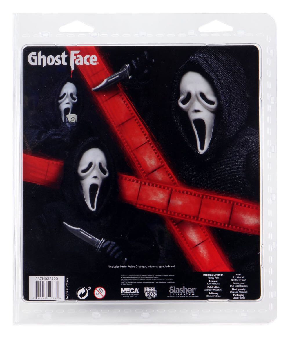 NECA Ghostface - Ghostface (Clothed) - Neca (Ghostface) action figure collectible [Barcode 634482413739] - Main Image 3