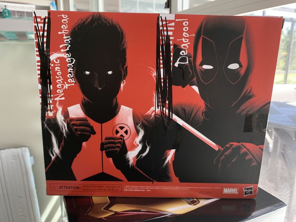 Deadpool & Negasonic Teenage Warhead (Movie Versions) - 2-Pack - Hasbro (Marvel Legends - 20th Century Fox Movie Figures) action figure collectible [Barcode 5010993723744] - Main Image 2