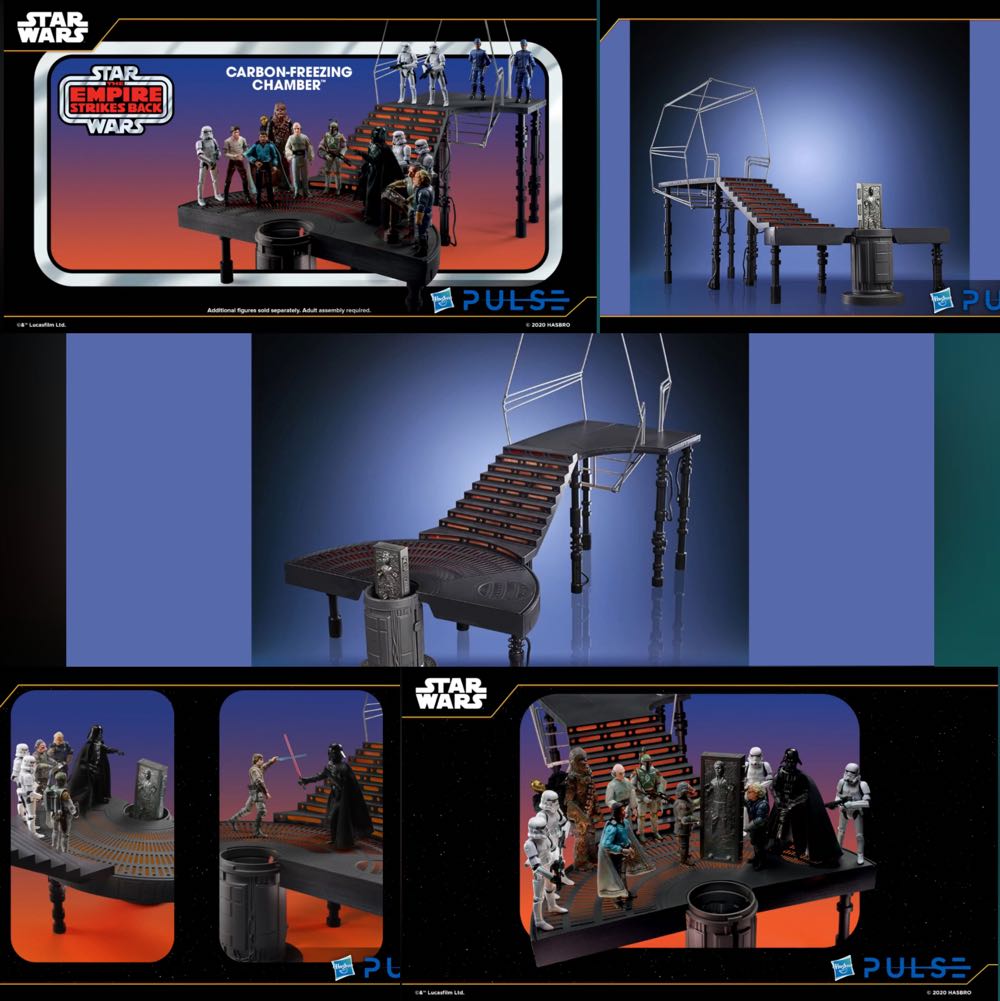 Han Solo in Carbonite - Disney / Hasbro (Vintage Collection 3.75” 2018- Now: Playsets) action figure collectible [Barcode 5010993729982] - Main Image 2