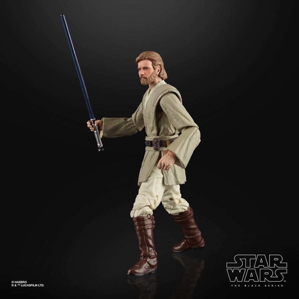 Star Wars - Obi-Wan Kenobi (Jedi Knight) #1111 - Hasbro (Star Wars: Prequels) action figure collectible [Barcode 630509954056] - Main Image 3