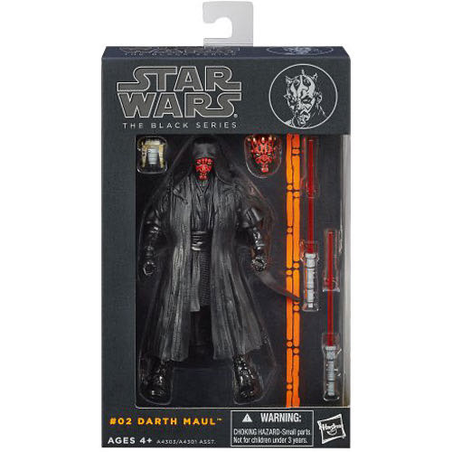Orange Stripe #02 Darth Maul - Hasbro (Star Wars: The Black Series) action figure collectible [Barcode 653569864899] - Main Image 2