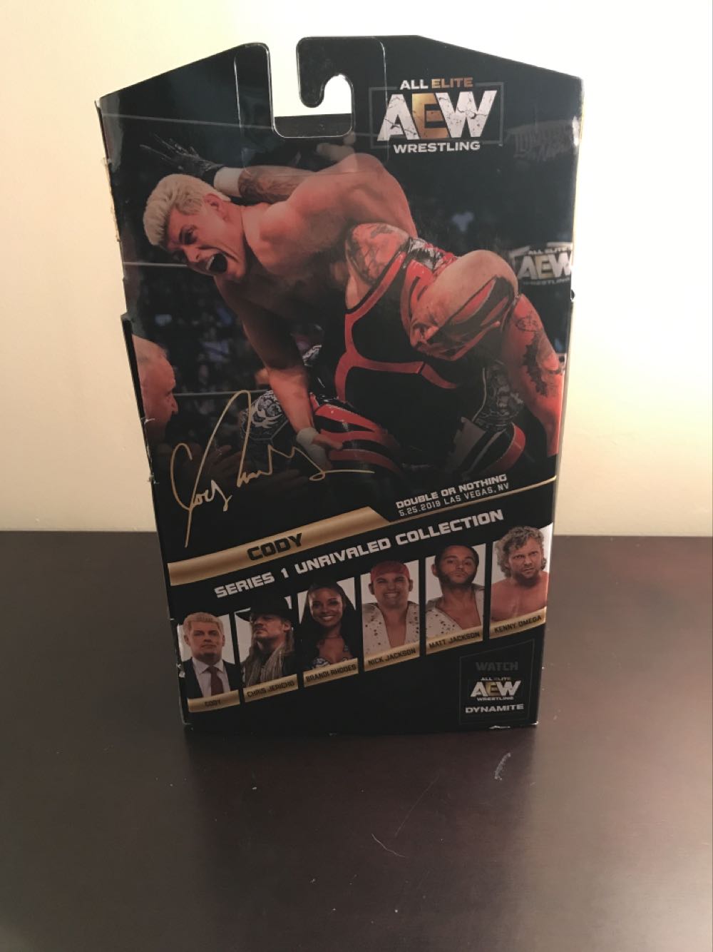 Cody - Jazwares (AEW Unrivaled Collection) action figure collectible [Barcode 191726376903] - Main Image 2