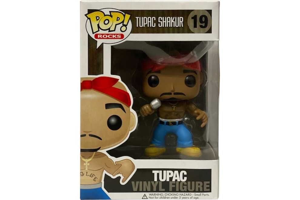 Funko Pop! Rocks Tupac Shakur #158 - Funko Pop Rocks (Tupac) action figure collectible [Barcode 889698454322] - Main Image 4
