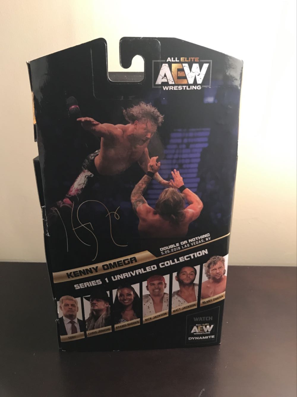 AEW - Kenny Omega - Unrivaled Collection - Series 1 - Jazwares (AEW Unrivaled Collection Series 1) action figure collectible [Barcode 191726376910] - Main Image 2