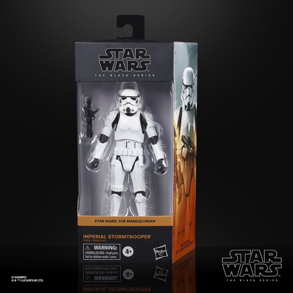 Imperial Stormtrooper Mandalorian - Hasbro (Star Wars: The Black Series) action figure collectible [Barcode 5010993749171] - Main Image 3