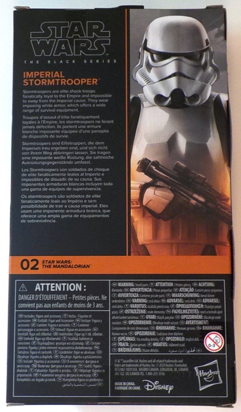 Imperial Stormtrooper Mandalorian - Hasbro (Star Wars: The Black Series) action figure collectible [Barcode 5010993749171] - Main Image 4