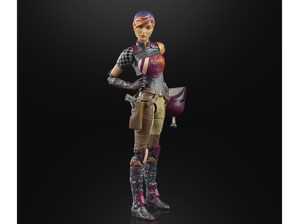 Sabine Wren (Rebels) - Disney / Hasbro (Black Series 6” 2020- 2024: Rebels) action figure collectible [Barcode 5010993744015] - Main Image 2