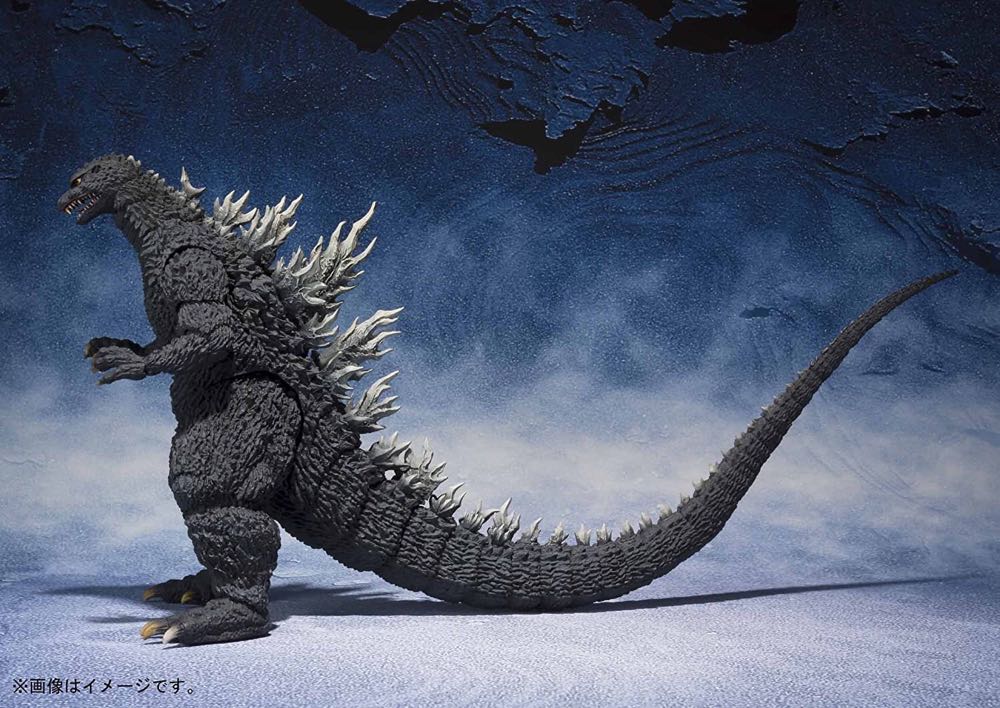 S.H. Monsterarts Godzilla (2002) - S.H. MonsterArts (Godzilla) action figure collectible [Barcode 4573102596291] - Main Image 3