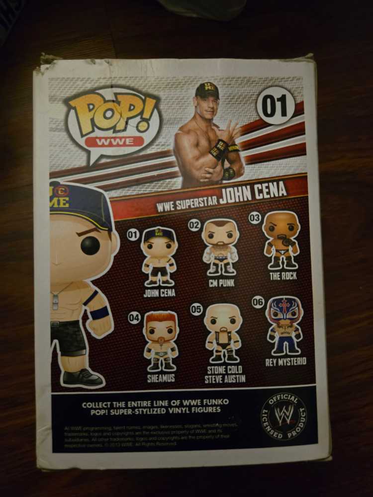 WWE John Cena # 01  action figure collectible [Barcode 830395034140] - Main Image 2