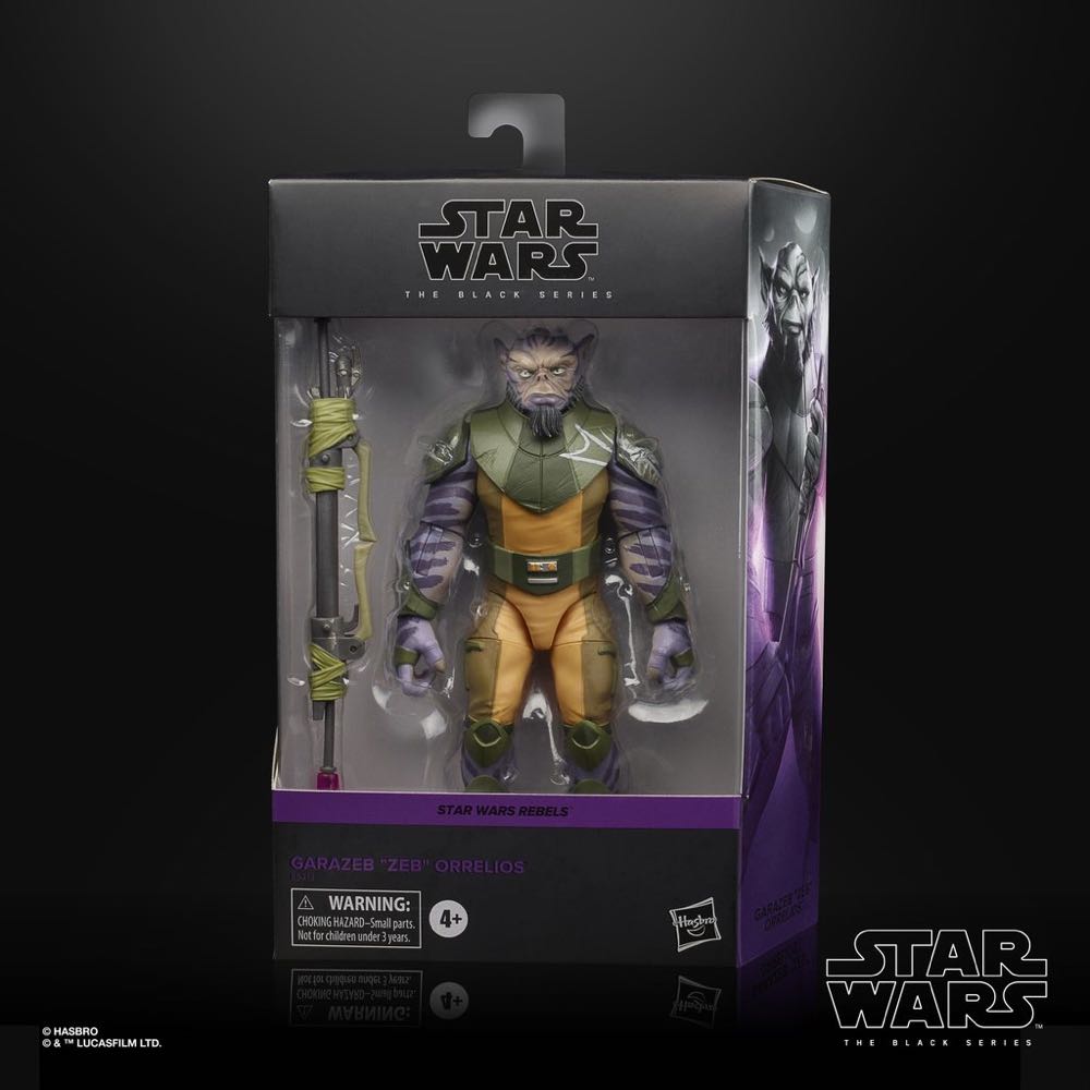 Star Wars : The Black Series - Garazeb “Zeb” Orrelios - Hasbro (Star Wars: The Black Series) action figure collectible [Barcode 5010993699636] - Main Image 4