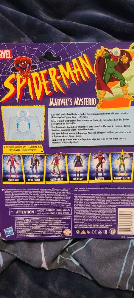 Mysterio - Hasbro (Marvel Comics: Spider-Man) action figure collectible [Barcode 5010993723805] - Main Image 4