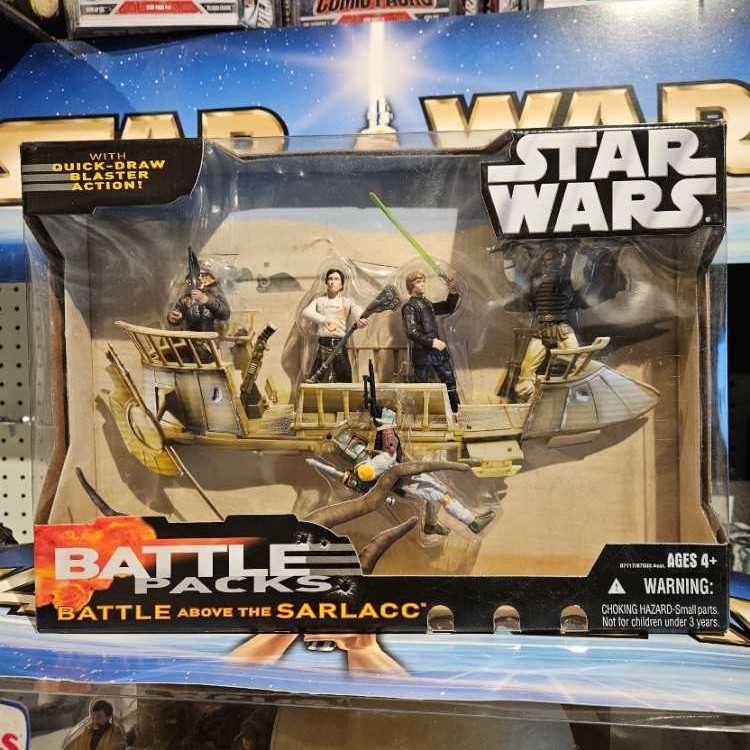 Battle Above the Sarlacc - Hasbro (Star Wars - The Saga Collection) action figure collectible [Barcode 653569171911] - Main Image 4