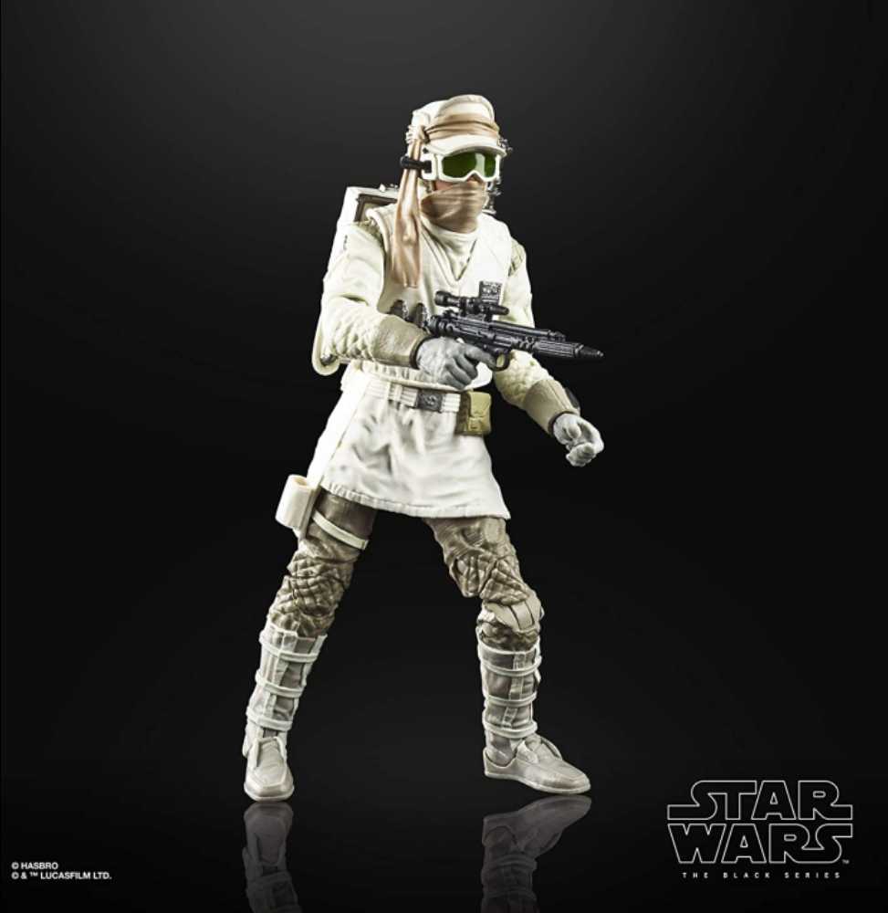 Rebel Trooper (Hoth) - Hasbro (Star Wars Black 6”) (Star Wars - Empire Strikes Back) action figure collectible [Barcode 5010993754656] - Main Image 4