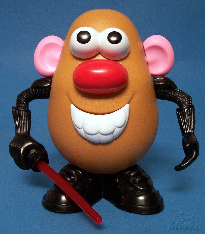 Mr. Potato Head: Darth Tater - Playskool (Mr. Potato Head) action figure collectible [Barcode 653569034346] - Main Image 3