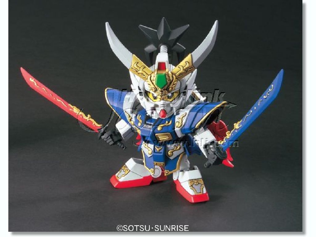 BANDAI BB SENSHI #300 Liu Bei Gundam - Bandai Co. LTD (BB Senshi Sangokuden) action figure collectible [Barcode 4543112498359] - Main Image 2