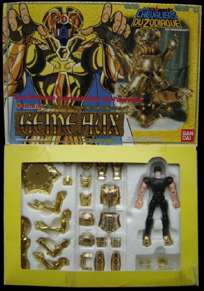 Les Chevaliers Du Zodiaque - Les Gémeaux - Bandai France S.A. (Les Chevaliers Du Zodiaque) action figure collectible [Barcode 3296580104017] - Main Image 2